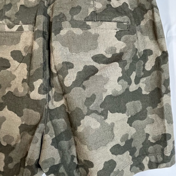 Camo Green Women's Shorts - Picture 7 of 10